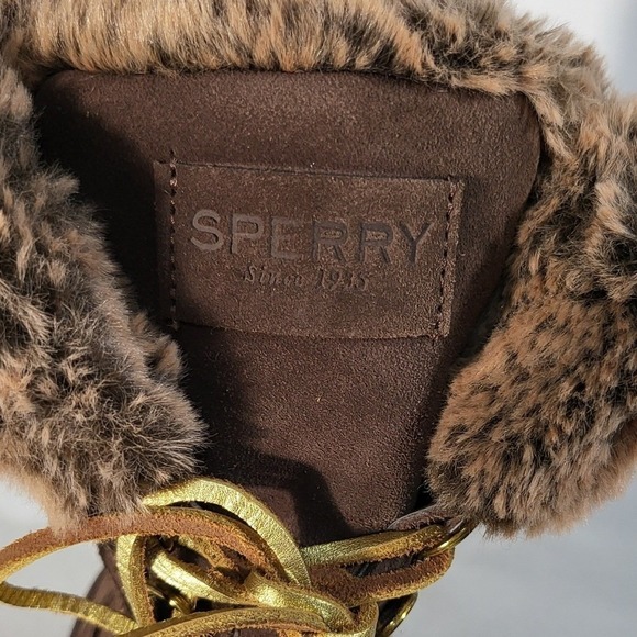 Vintage Sperry Women's Torrent Winter Lace Up Suede Waterproof Snow Size 8.5 - Picture 5 of 11